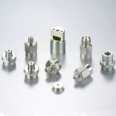 সিলভার উচ্চ নির্ভুলতা CNC মেশিনিং অংশ Anodizing CNC বাঁক মিলিং অংশ