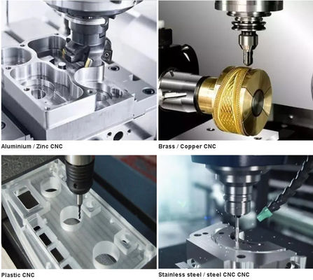 কঠোরতা CNC বাঁক অংশ Anodizing CNC মেশিন উপাদান