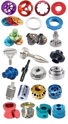 স্থিতিশীল CNC বাঁক অংশ উপাদান রঙিন Anodized কাস্টমাইজড