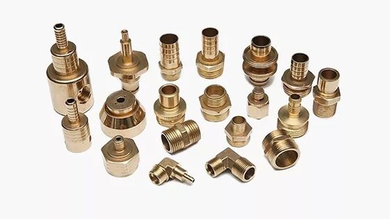 কাস্টমাইজড নির্ভুলতা CNC ব্রাস যন্ত্রাংশ কঠোরতা OEM মিলিং অংশ